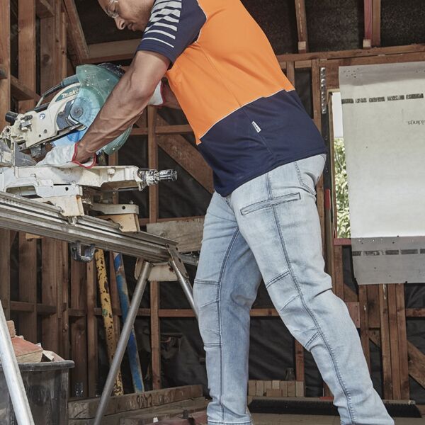 Mens Hi Vis Zone Short Sleeve Polo Thumbnail